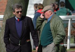 Mick Easterby at Ripon Races, Apr 2005, click for a larger image